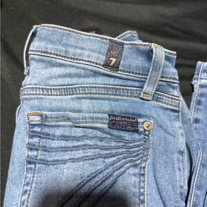 7 For All Mankind Women's Blue Jeans